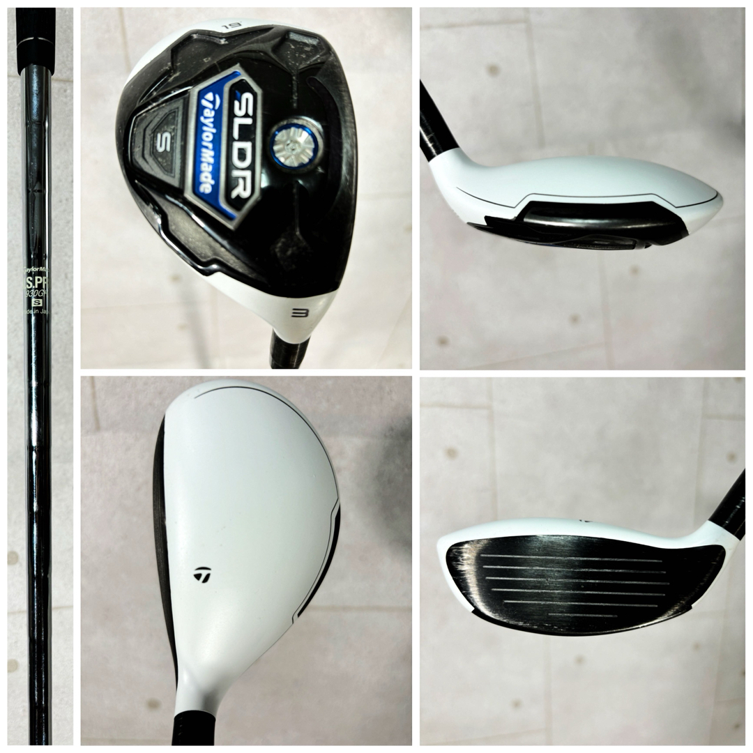 TaylorMade(テーラーメイド)のテーラーメイド ゴルフクラブセット フルセット 初心者 メンズ 中古 人気【C】 スポーツ/アウトドアのゴルフ(クラブ)の商品写真