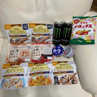 アルファーショクヒン(アルファー食品)の防災用食品　他(防災関連グッズ)