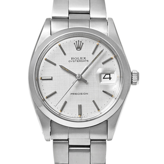 ROLEX - ROLEX オイスターデイト Ref.6694 シルバー モザイクダイヤル アンティーク品 メンズ 腕時計