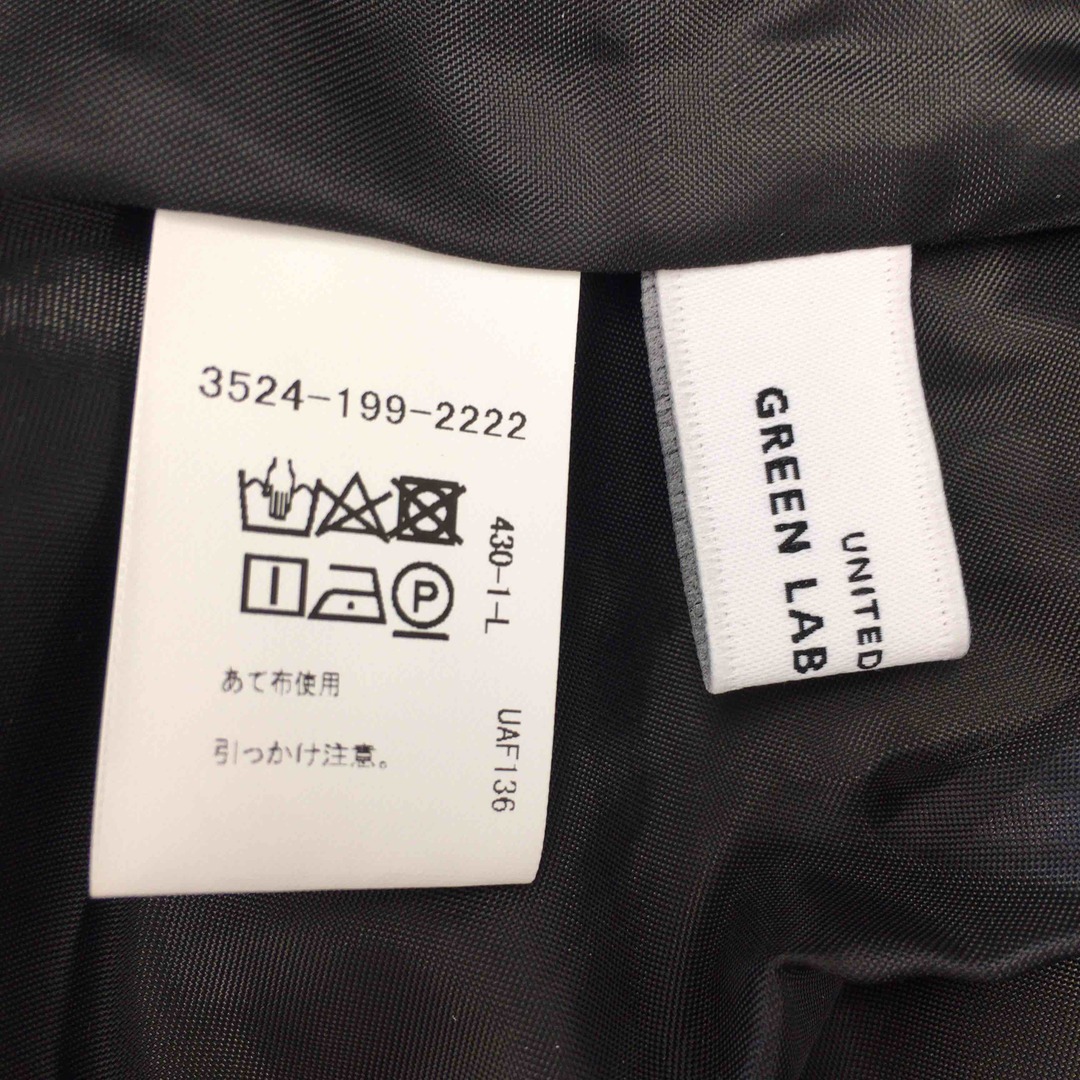 UNITED ARROWS(ユナイテッドアローズ)のUNITED ARROWS green label relaxing ユナイテッドアローズグリーンレーベルリラクシング レディース ロングスカート ブラック tk レディースのスカート(ひざ丈スカート)の商品写真