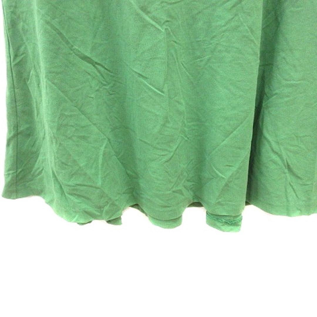 Sybilla(シビラ)のシビラ SYBILLA カットソー クルーネック ノースリーブ M 緑 グリーン レディースのトップス(カットソー(半袖/袖なし))の商品写真