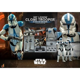 ホットトイズTMS092スター・ウォーズ クローン・トルーパー第501大隊1/6(アメコミ)