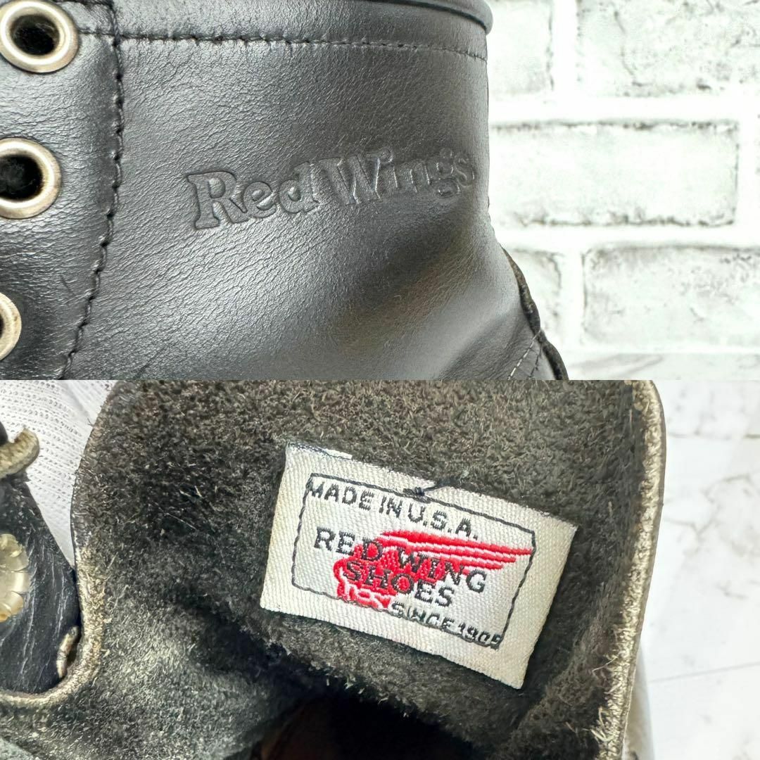 REDWING(レッドウィング)のRED WING レッドウィング 8130 US8D 26cm 刺繍タグ メンズの靴/シューズ(ブーツ)の商品写真