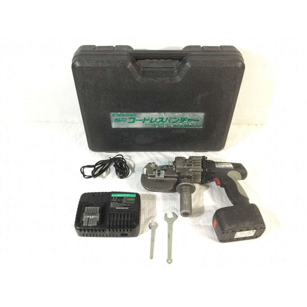 ☆中古品☆IKURA イクラ 18V コードレスパンチャー IS-MP15LX ☆中古品☆IKURA イクラ 18V コードレスパンチャー IS-MP15LX