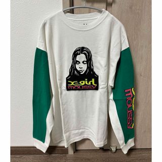 moussy - moussy×X-girlコラボロンT☆完売 新品タグ付き