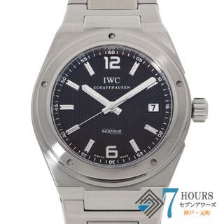 インターナショナルウォッチカンパニー(IWC)の【119727】IWC インターナショナルウォッチカンパニー  IW322701 インヂュニア ブラックダイヤル SS 自動巻き ギャランティーカード 当店オリジナルボックス 腕時計 時計 WATCH メンズ 男性 男 紳士【中古】(腕時計(アナログ))