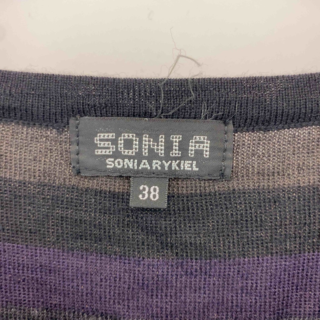 SONIA RYKIEL(ソニアリキエル)のSONIA RYKIEL ソニアリキエル レディース ニット/セーター ボーダー リボン レディースのトップス(ニット/セーター)の商品写真