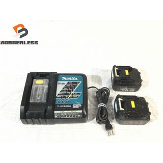 マキタ(Makita)の☆中古品3点セット☆makita マキタ 14.4V 3.0Ah 純正リチウムイオンバッテリー BL1430B 2個 急速充電器 DC18RC 88961(工具)