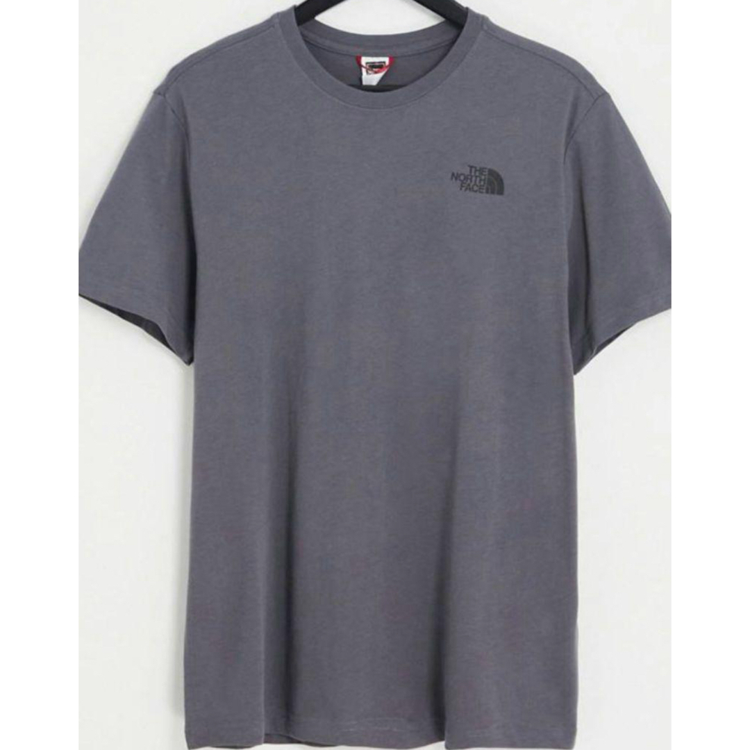 THE NORTH FACE(ザノースフェイス)のノースフェイス　レッドボックス　バックプリント　Ｔシャツ　LL  XL　グレー メンズのトップス(Tシャツ/カットソー(半袖/袖なし))の商品写真