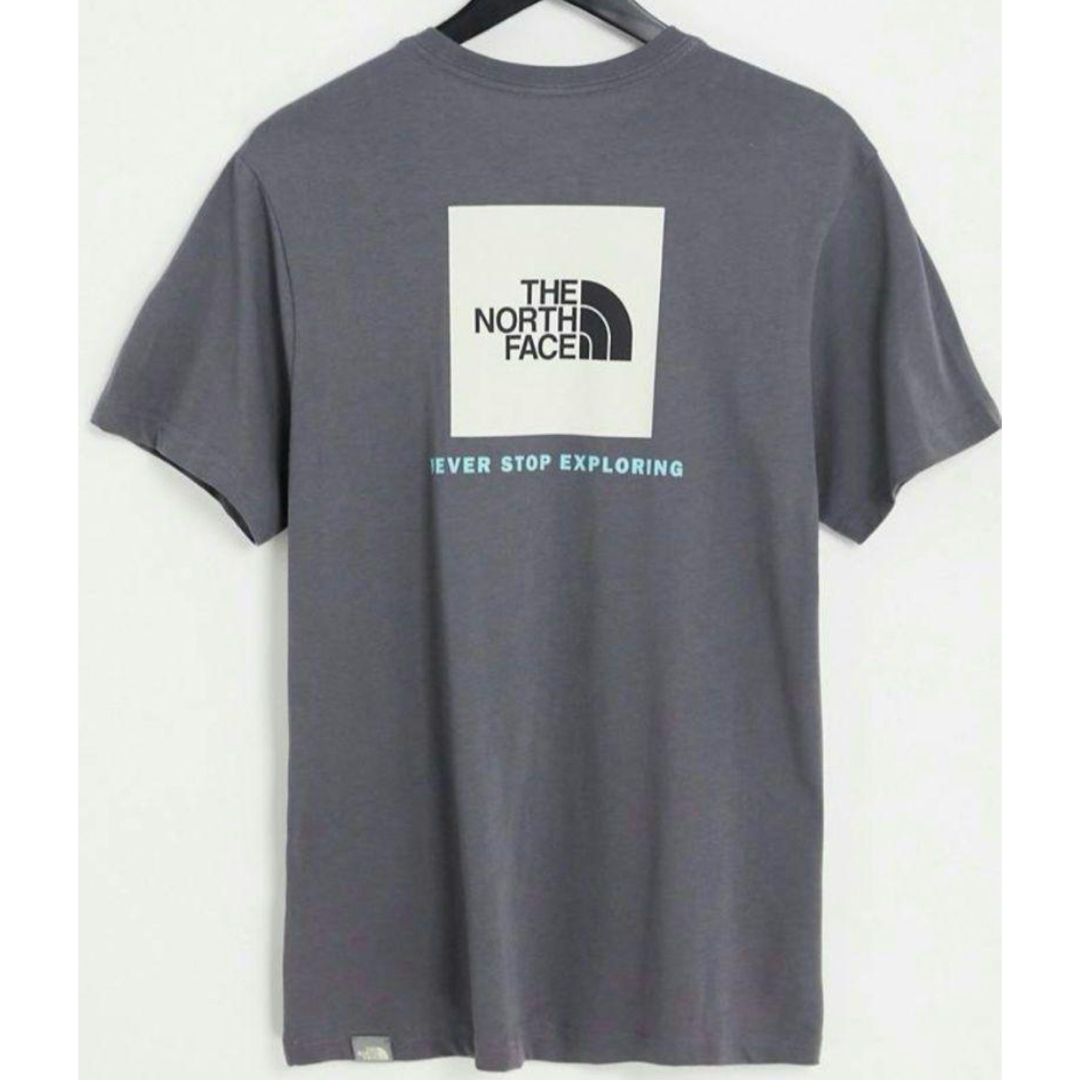THE NORTH FACE(ザノースフェイス)のノースフェイス　レッドボックス　バックプリント　Ｔシャツ　LL  XL　グレー メンズのトップス(Tシャツ/カットソー(半袖/袖なし))の商品写真