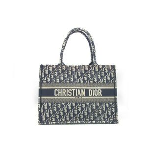 クリスチャンディオール(Christian Dior)のディオール DIOR ■ 【 BOOK TOTE M1296ZRIW_M928 】 オブリーク 総柄 エンブロイダリー ミディアム ブック トート バッグ 32673(トートバッグ)