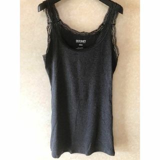 OLD NAVY レース タンクトップ チャコール GAP