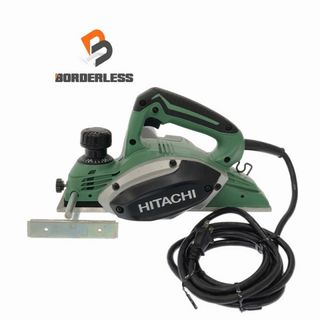 ヒタチ(日立)の☆比較的綺麗☆HITACHI 日立工機 100V 82mm ブレーキ付電気カンナ P20SF（SC） 替え刃式 鉋 88342(工具)