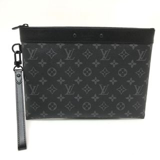 ルイヴィトン(LOUIS VUITTON)のルイヴィトン LOUIS VUITTON ポシェットトゥーゴー Ｍ81569 カバン クラッチバッグ モノグラムエクリプスキャンバス ブラック 新品(セカンドバッグ/クラッチバッグ)