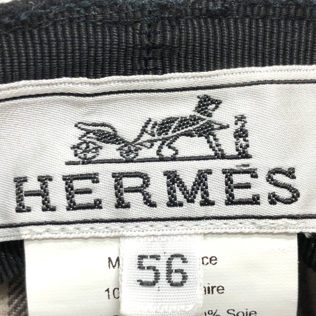 HERMES - エルメス HERMES シェーヌダンクル 帽子 キャスケット HERMES - エルメス HERMES シェーヌダンクル 帽子 キャスケット