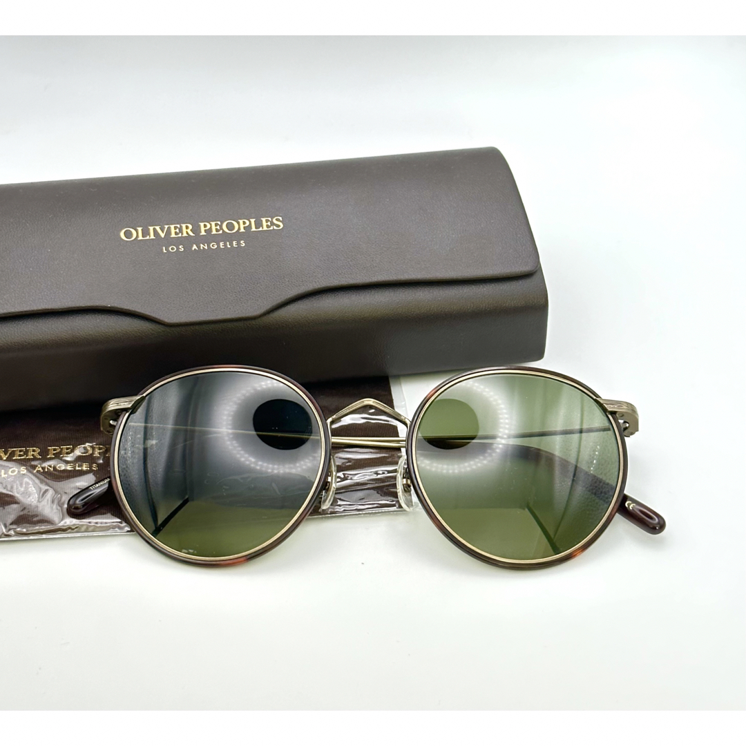 Oliver Peoples(オリバーピープルズ)の【新品】Oliver Peoples サングラス　日本製　ボストン メンズのファッション小物(サングラス/メガネ)の商品写真