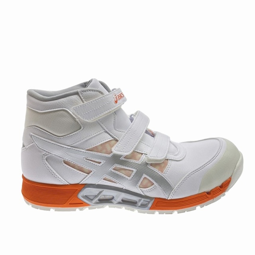 ☆未使用品☆ asics アシックス 安全靴 WINJOB ウィンジョブ CP308 AC ハイカット 27.5cm ホワイト×ピュアシルバー ワイド/WIDE 88537 自動車/バイクのバイク(工具)の商品写真