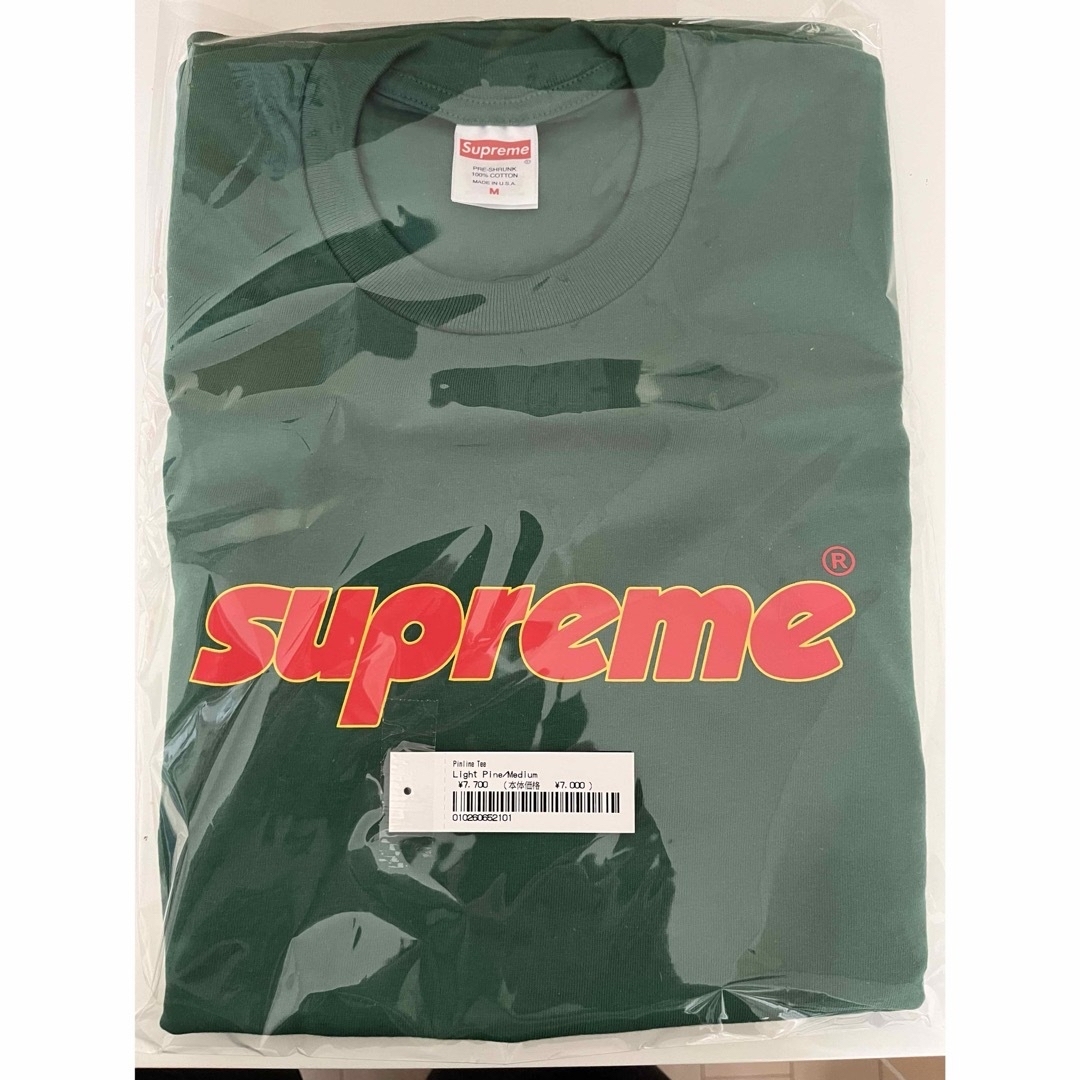 Supreme(シュプリーム)のSupreme Pinline Tee "Light Pine"  メンズのトップス(Tシャツ/カットソー(半袖/袖なし))の商品写真