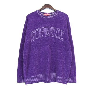 Supreme - シュプリーム supreme ■ 24SS 【 Contrast Arc Sweater 】 コントラスト アーク ロゴ デザイン ニット セーター　32668