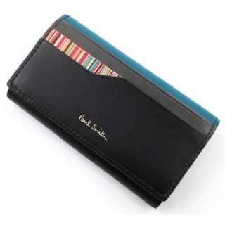 ポールスミス(Paul Smith)の☆1点限り☆新品☆箱付 ポールスミス 人気カラー キーケース ブラック☆(キーケース)