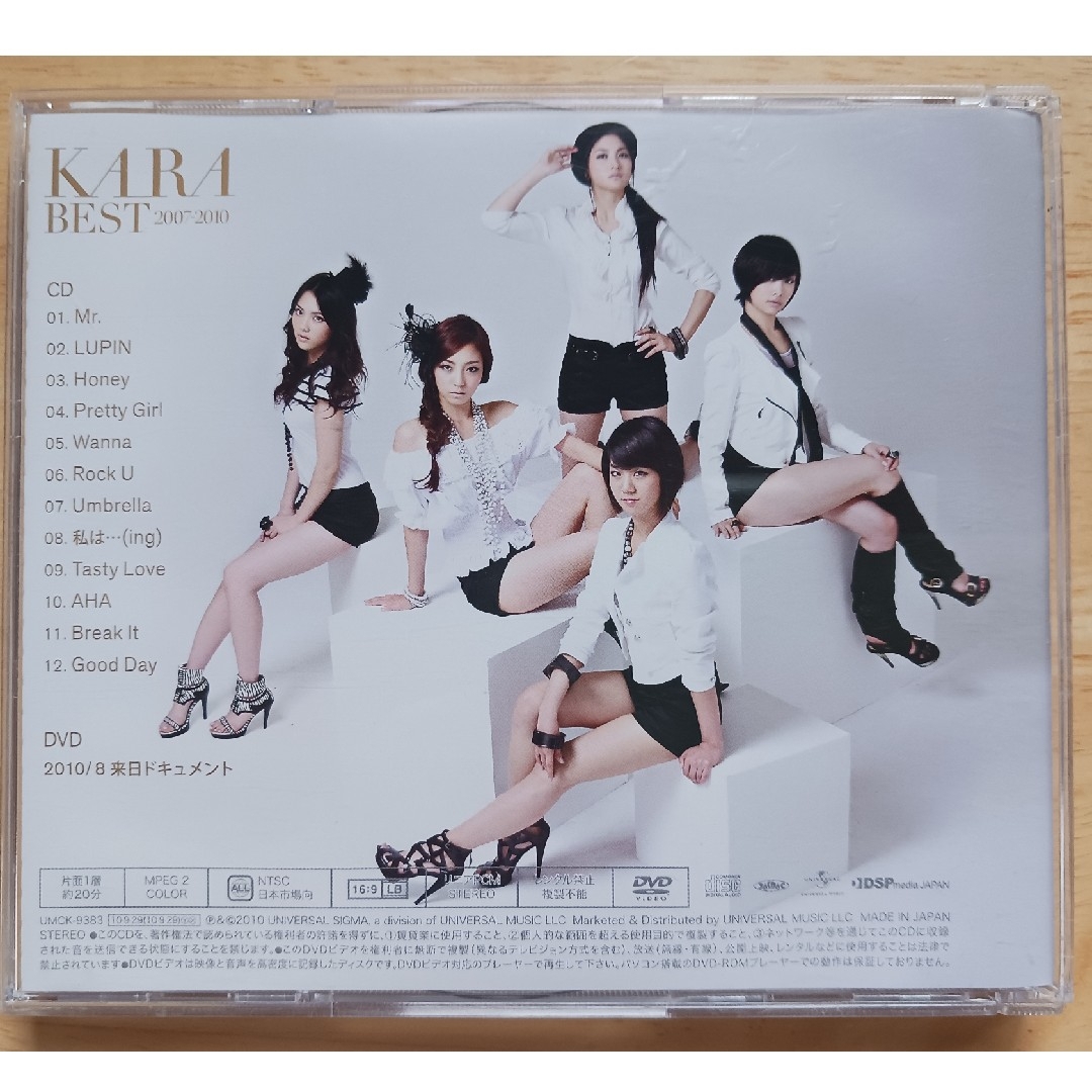 KARA　BEST　2007-2010 エンタメ/ホビーのCD(K-POP/アジア)の商品写真