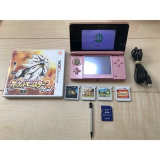 ニンテンドー3DS(ニンテンドー3DS)のお得✨ ニンテンドー3DS本体＋ソフト4本セット✨(携帯用ゲーム機本体)