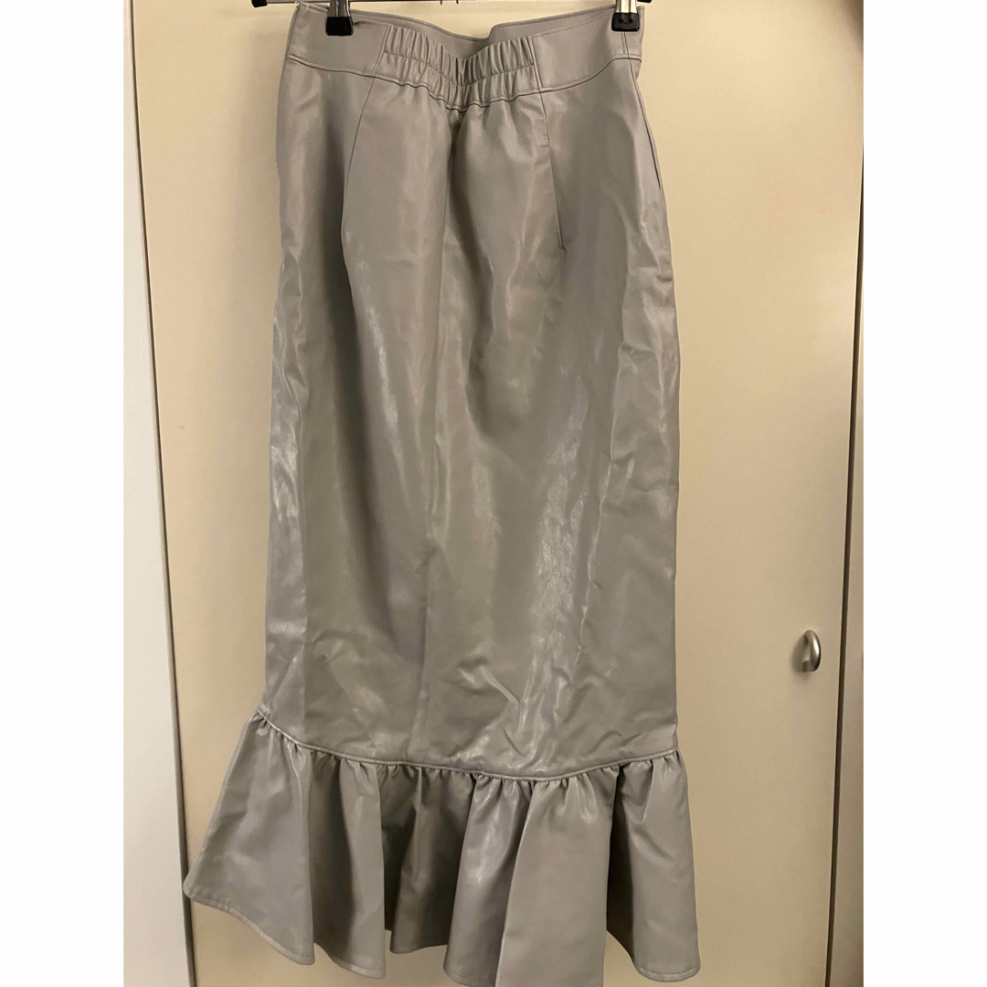 EATME ウエストマークマーメイドスカート グレー Mサイズ レディースのスカート(ロングスカート)の商品写真