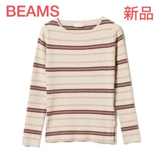 BEAMS - 新品　MING by BEAMS / リブ ボートネック プルオーバー