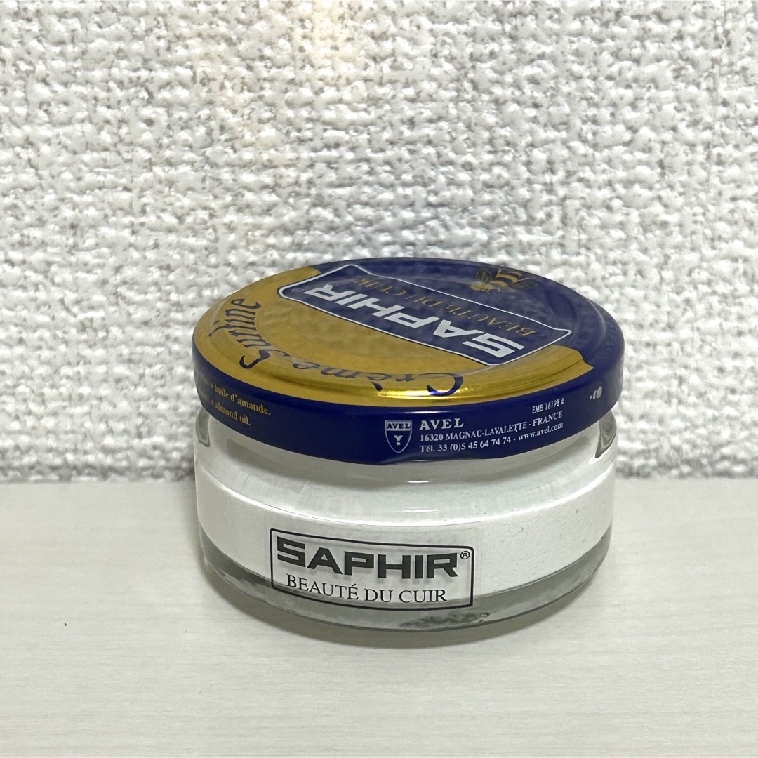 Saphir(サフィール)の【新品/未開封】 SAPHIRサフィールビーズワックスファインクリーム50ml メンズの靴/シューズ(その他)の商品写真