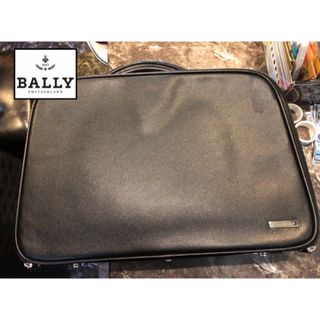 バリー(Bally)のタ@ Bally bag レザー　バッグ　バリー　ビジネス　ブリーフケース(ビジネスバッグ)