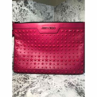 JIMMY CHOO - 入手困難JIMMY CHOO ジミーチュウ デレクミニ スタースタッズ エンボス