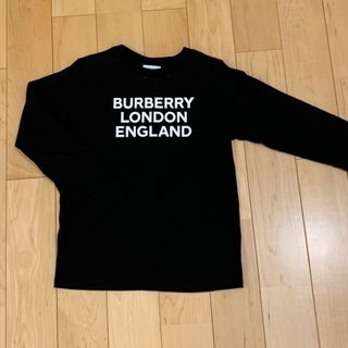 バーバリー(BURBERRY)のバーバリー　子供服　ブラック　ロンT(Tシャツ/カットソー)