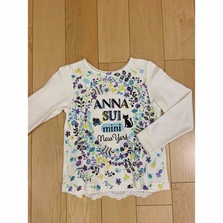 アナスイミニ(ANNA SUI mini)のアナスイ　女児　110サイズ　ロンT(Tシャツ/カットソー)