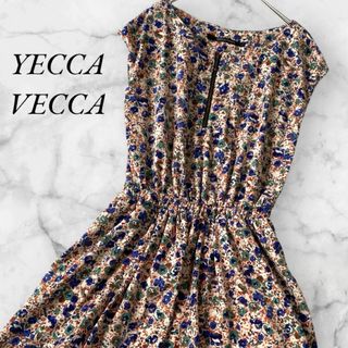 イェッカヴェッカ(YECCA VECCA)のYECCA VECCA リバティプリント ワンピース チュニック 花柄 ミニ(ひざ丈ワンピース)