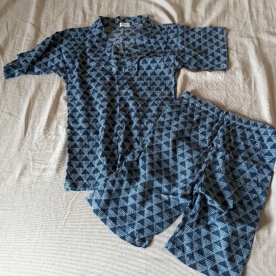 和風夏用パジャマ(160) キッズ/ベビー/マタニティのキッズ服男の子用(90cm~)(パジャマ)の商品写真