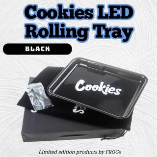 【期間限定】Cookies ローリングトレイ LEDライト(タバコグッズ)