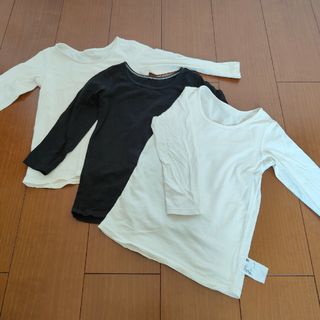 ユニクロ(UNIQLO)のユニクロ UNIQLO 長袖 下着 100 3枚組(下着)