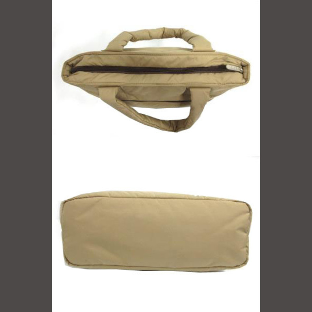 FILA(フィラ)のフィラ FILA トートバッグ 鞄 肩がけ ロゴ ナイロン 中綿入り ベージュ レディースのバッグ(トートバッグ)の商品写真
