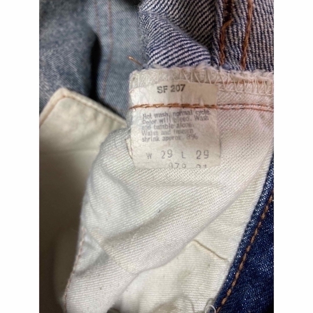 Levi's(リーバイス)のリーバイス501 66 前期 濃紺　グッドコンディション！ヴィンテージ w29 メンズのパンツ(デニム/ジーンズ)の商品写真