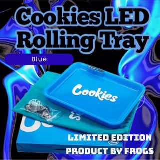 【期間限定】Cookies ローリングトレイ LEDライト(タバコグッズ)