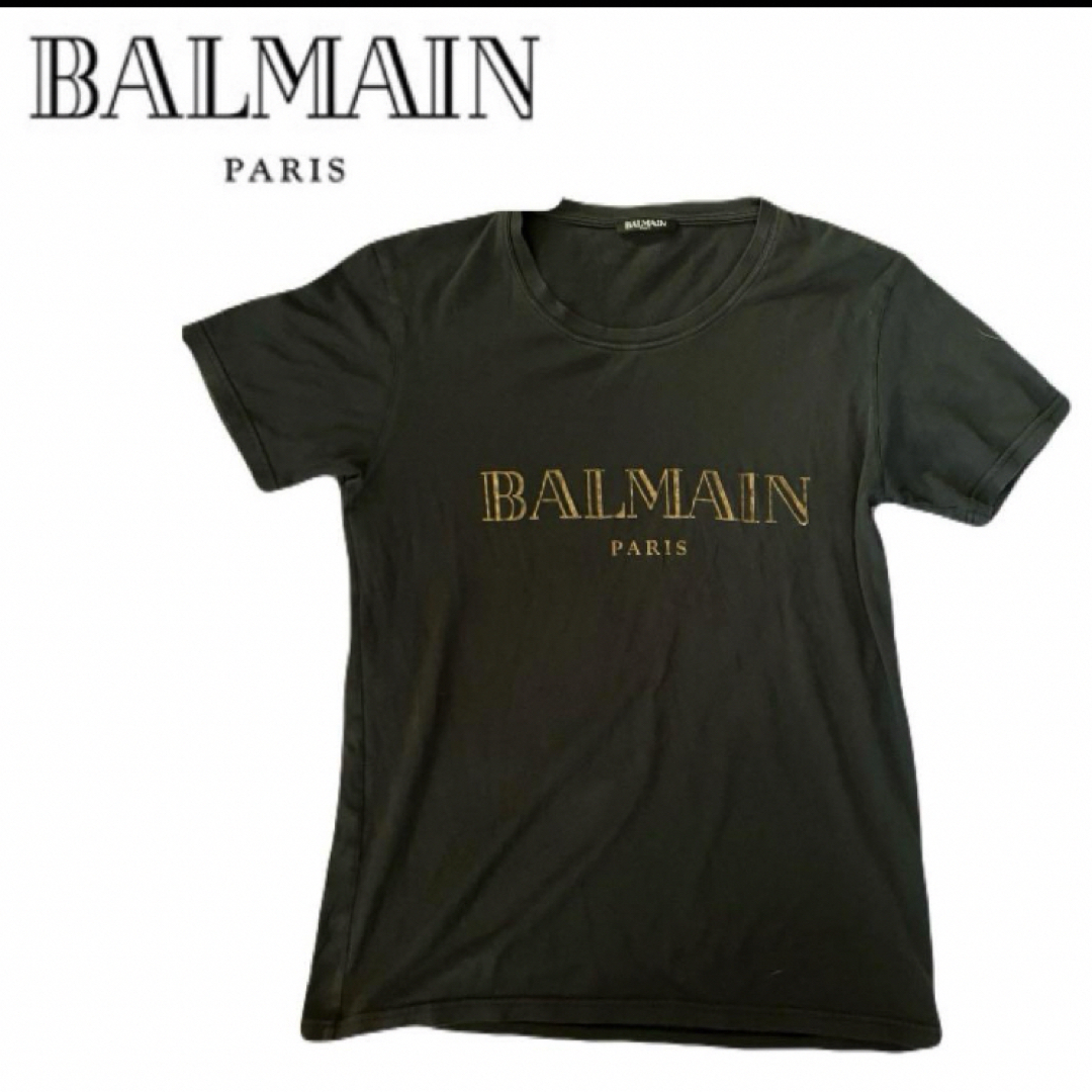 BALMAIN(バルマン)のバルマン ロゴ Tシャツ メンズのトップス(Tシャツ/カットソー(半袖/袖なし))の商品写真