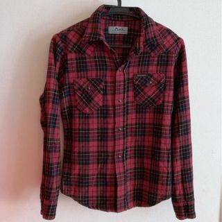 HYSTERIC GLAMOUR - 中古 ヒステリックグラマー チェック 長袖ウエスタンシャツ Hysteric 