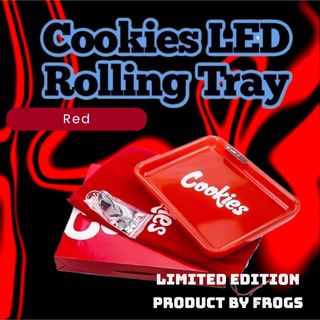 【期間限定】Cookies ローリングトレイ LEDライト(タバコグッズ)