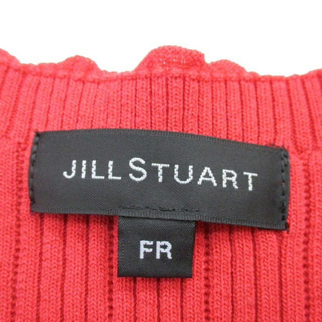JILLSTUART(ジルスチュアート)のジルスチュアート JILL STUART リブ ニット セーター ノースリーブ レディースのトップス(ニット/セーター)の商品写真