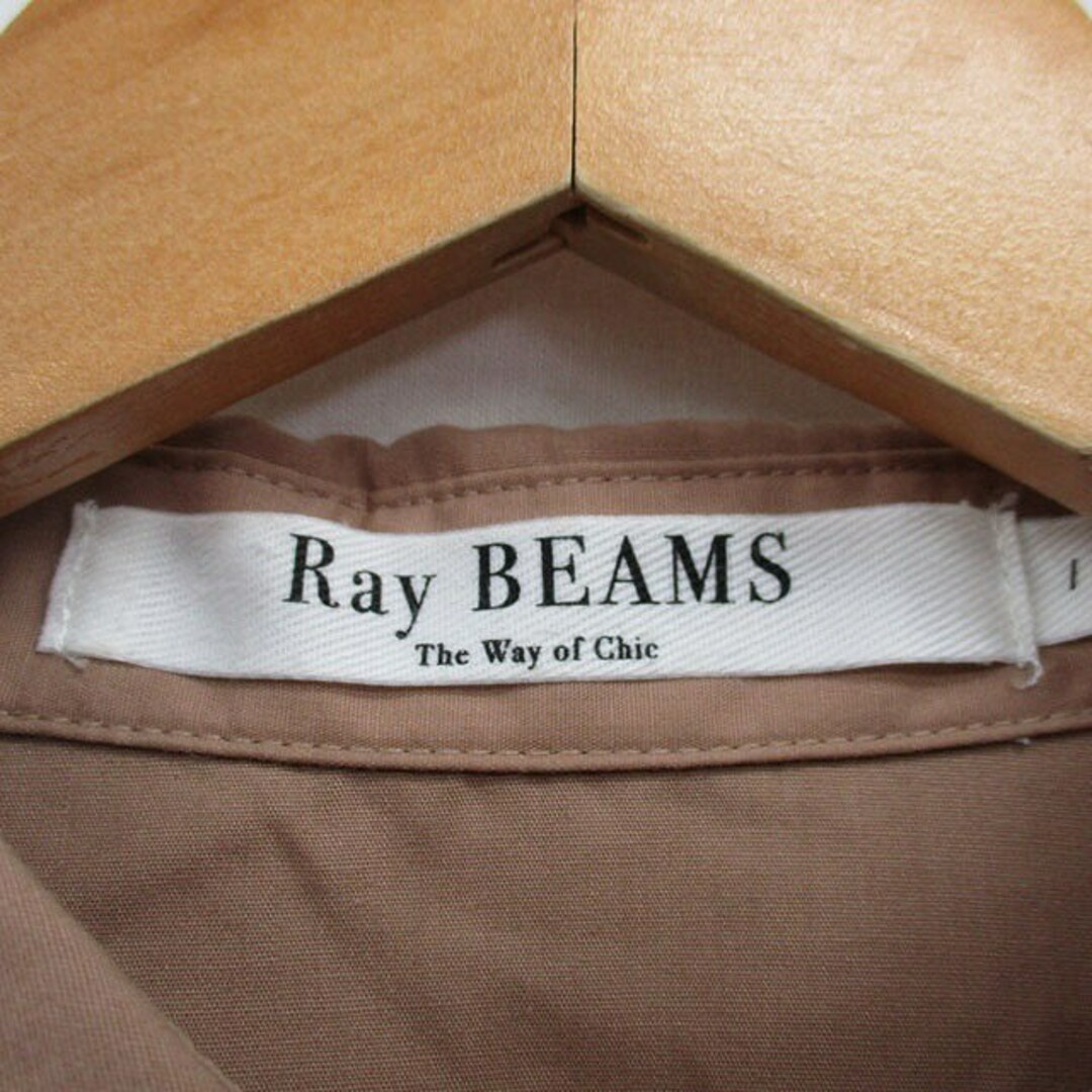 Ray BEAMS(レイビームス)のレイビームス Ray Beams シャツ ブラウス 長袖 プリーツ シンプル レディースのトップス(シャツ/ブラウス(長袖/七分))の商品写真