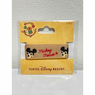 ディズニー(Disney)の新品　ディズニーリゾート　ミッキー　リボン　1m(その他)