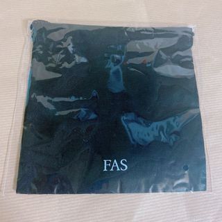 FAS ノベルティ　巾着　黒(ポーチ)