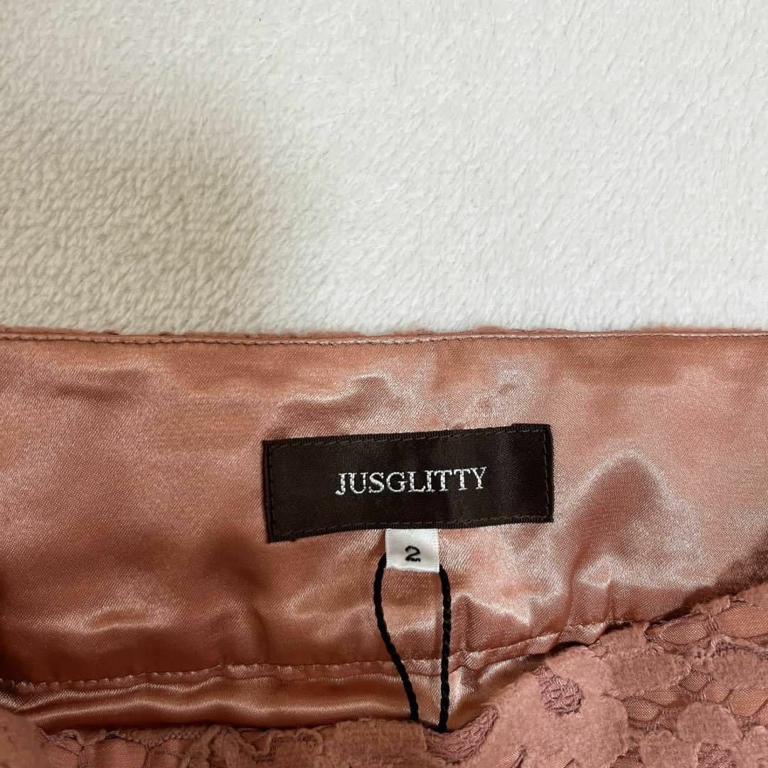 【JUSGLITTY】ジャスグリッティー（2）レーススカート 膝丈スカート レディースのスカート(ひざ丈スカート)の商品写真