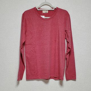 シスキー(ShISKY)のSHISKY シスキー レッド系 長袖 ロンT Lサイズ タグ付き未使用品(Tシャツ/カットソー(七分/長袖))