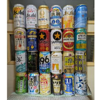 ビール・チューハイ・ハイボールなど 飲み比べ24本セット(ビール)